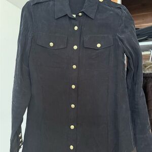 Holland Cooper Luxury Cuprow Ladies Shirt in Black